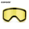 Óculos de esqui substituição óculos de esqui lentes lente para copozz modelo-20101 anti-nevoeiro uv400 óculos de esqui snowboard lentes lente apenas 231021