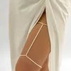 Chaînes VIVILADY Multicouche Imitation Perles Chaîne Alliage Corps Jambe Pour Femme Sexy Fashion Party Beach Voyage Cadeau En Gros