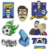Nozioni Football Club Iron Ones Cartoon Soccer Distintivo ricamato Cucire su applique Accessori fai da te per vestiti Giacche T-shirt Jeans