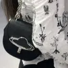 Schoudertassen zadeltas damestas nieuwe trendy zware ketting okselzak tas handheld designer tas tas lederen dames handtassen portemonnees portemonnees