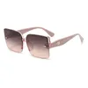 New trend box designer sunglasses for men and women, high-end personalized UV resistant fashionable signer glasses