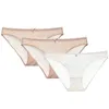 Women's Panties Varsbaby sexy yarn transparent underwear lowwaist briefs solid SXXL panties 3pcslots for young women 231020