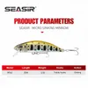 Aas Kunstaas SEASIR Micro Minnow 1 Stuks Mini Zinkende Vissen 5 cm 35g 15 kleuren Kunstmatig Hard Aas Professionele Jerkbait Rammelaar Wobblers 231020