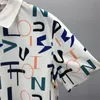 2NEW Fashion London England Polos Designers Polo koszulki High Street Haftowanie drukowania T-koszuli Summer Cotton Casual T-Shirtsq165