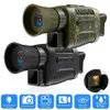 Teleskop 1080p 4x Digital Zoom Monoculars Telescopes 7 Nivåer Infraröd natt Vision Device Goggles Day Night PO Video Footing Outdoor 231020