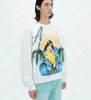 New Fashion Clothing Mythological mermaid printed round collar hoodie