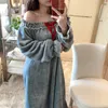 Women's Sleep Lounge Nightdress Women Winter Coral Nightgown Long Thick Warm Korean Robe Flannel Long Sleeve Sexy Sleep Dress Plus Size Sleepwear 231021