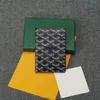 Designer Mäns korthållare Mini Bag Card Holder Case Coin Purse Multifunktionella damer Herrplånbok Luxur Long Plånbok Läderplånbok