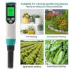 PH Meters High Accuracy Soil PH Meter 0.00~14.00pH Digital Temp Acidity Soil Tester Sensor Analyzer for Outdoor Planting Garden Farmland 231020