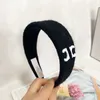 Headbands Luxury Designers Headbands Denim Blue Colors Wide Hair Hoop for Women Girls Brand Headband