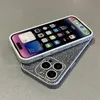 Handyhüllen Voller Linsenschutz Glitzer Strass Hülle für iPhone 12 11 13 Pro Max 14 15 Glänzender Diamant Stoßfeste Stoßstange Rückseite 231021