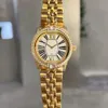 Hoge kwaliteit mode horloge luxe dameshorloge Designer horloge 35 mm zwarte Romeinse wijzerplaat roestvrijstalen beweging armband quartz horloge horloge horloges dames 117