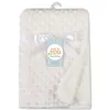 Couvertures bébé couverture douce mousseline d'hiver swaddle wrap bambou pour bulle infantile couleur solide née