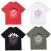 SP5DER Brand Drukowane koszule Mężczyźni i kobiety O-Neck Casual T Klasyczny trend mody dla prostych ulicznych bawełny krótkie męskie koszulki Sleeve SP DX002