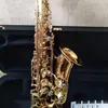 Or 875 original un que la même structure saxophone alto professionnel goutte E ton laiton plaqué or bouton de coque sax Alto