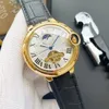 2024 Kobiety mężczyzn B Balon Rzymski automatyczny ruch mechaniczny zegarki modne zegarek dama najwyższej jakości design męskie zegarki na rękę