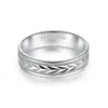 Pierścionki ślubne Bonlavie 928 Czysty srebrny pierścień akceptuj grawerowanie wewnątrz pierścienia polerowanego pierścienia biżuterii