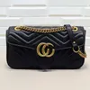 Designer bag Luxury Shoulder Bag Crossbody bag Leather three sizes Marmont Christmas gift Top quality ladies only