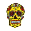 Notioner SKL Iron Ones Sy On Punk Style Skeleton broderi Applices Ghost Head Motiv Melt Sticker Halloween Costumes Drop Delivery