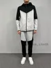 Tjock designer män kvinna tech fleece tracksuits byxor hoodies jogger full zip botts techfleece man kort joggar k