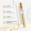 Other Health Care Items No Needle 24K Gold Protein Petide Essence Liquid Set Collagen With 5Pcs Face Lift Thread Hydrating Moisturiz Dh19B