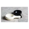 Candle Holders Ceramic Candle Placing Tray For Essential Oil Burner Incense Aroma Diffuser Fragrance Lamp Yoga Room Spa Supply Black W Dhpv0