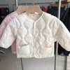 Piumino Autunno Inverno Bambini Piumini Ultraleggero Bambino O-Collo Piumino d'anatra Cappotto Bambino Bottoni Capispalla per neonate 231020