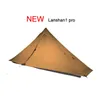 Tents and Shelters 3F UL GEAR official Lanshan 1 pro Tent Outdoor 1 Person Ultralight Camping Tent 3 Season Professional 20D Silnylon Rodless 231021