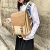 Schooltassen Vintage Pu Leer Dames Rugzak Preppy Stijl Rugzakken Mode Tas College Girl Schouder Mochila Feminina