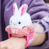 لعبة RC Car Children RC Mini Watch مع مصابيح LED 2.4G أرنب كلب السباق ألعاب الفتيات الفتيان هدية عيد ميلاد 231021