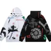 2024SS Mens Hoodies Men Merk Winter Sweatshirts Lange mouw Tops Grafische jas losse jas Hoody Hoody Men Woman Hip Hop