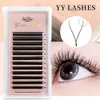 False Eyelashes Goddess YY Shape Eyelash Extension Fast y type Make up Hand Woven Quality Women Makeup Wholesaler 231020