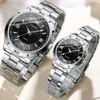 Chenxi Classic Sets of Watches Him and Her Waterproof Stainless Steel Couple Items for Lovers Montre Homme 2023