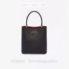 Bolsa pequena de couro Panier feminina Bolsas da moda bolsa crossbody Bolsas de ombro Preto Vermelho número do item: 1BA217_2ERX_VooO