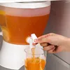 Vattenflaskor Kall vattenkokare med kran tekannkanna TEAWARE Rotertable Bottle Fruit Tank Pitcher Drinkware