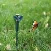 Tuindecoraties op zonne-energie kunstmatige vliegende vlinder kolibrie gazon inzet tuin art