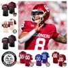 Oklahoma Sooners Futebol Gunnar Allen Savion Byrd Tyler Guyton Kyle Ergenbright Wanya Morris Robert Congel Nate Anderson Mens camisa costurada personalizada CeeDee Lamb