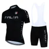 Rowerowe koszulki Sets Jersey Set Men Cycling Clothing Road Rower koszulki rowerowe szorty mtb ropa ciclismo maillot 231021