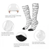 Chaussettes pour hommes Harajuku Notes de musique Note de musique Accessoires longs chauds Toutes saisons Coton Tube haut Antidérapant Cadeau surprise Pour Unisexe