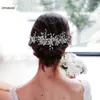 Saç klipsleri Rinestones Düğün Tomberi Pırıltılı Moda Takı Kadın Başlık Kristal Süsler Dekorasyon için El Yapımı Başlık