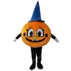 Disfraz de mascota de calabaza de Halloween Tamaño adulto Dibujos animados Anime tema personaje Carnaval Vestido unisex Vestido de fiesta de fantasía de Navidad