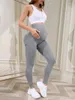 Kobiety legginsy bezproblemowe rajstopy fitness Kobiety Wysokie pary macierzyńskie push up