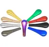 Smoking pipes Stainless steel spoon pipe gift box with multi-color detachable magnet metal pipe smoking set