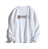 Designer hoodie kvalitet hoodie mäns hoodies färg kombination lång ärmfjäder och höst casual lös topp t-shirt