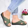 Teppiche Comemore Casual Damen Sandalen Frau Sommer 2023 Trend Plattform Weibliche Flache Schuhe Weiche Keil Outdoor-Flip-Flops Frauen Hausschuhe