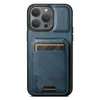 Retro Magnetic Phone Case for iPhone 15 14 13 12 11 Pro Max Samsung Galaxy S24 S23 S22 Ultra S23FE Business Multiple Card Slot Vertical Leather Wallet Bracket Shell