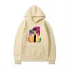 Modern Art Star Kobe Portrait Colorful Oil Painting Printing Fashion Brand Loose Men's and Women's Ins Style Casual Hoodie
