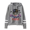 Sweats à capuche pour femmes Spooky Mama Pink 2023 Halloween Sweat-shirt Hip Hop Streetwear Harajuku Grunge 2000s Vêtements Femmes Hommes Y2k Tops Sweat à capuche