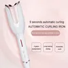 Curling Irons Automatic Curling Iron Air Curler Wand Curl 1 tum Roterande Magic Curling Iron Salon Tools Auto Hair Curlers 231021