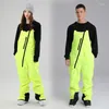 Spodnie narciarskie 2023 One Piece Ski Women Mężczyzn Snowboard Snowboard ciepłe wiatroodporne wodoodporne Jumpsuits ślin